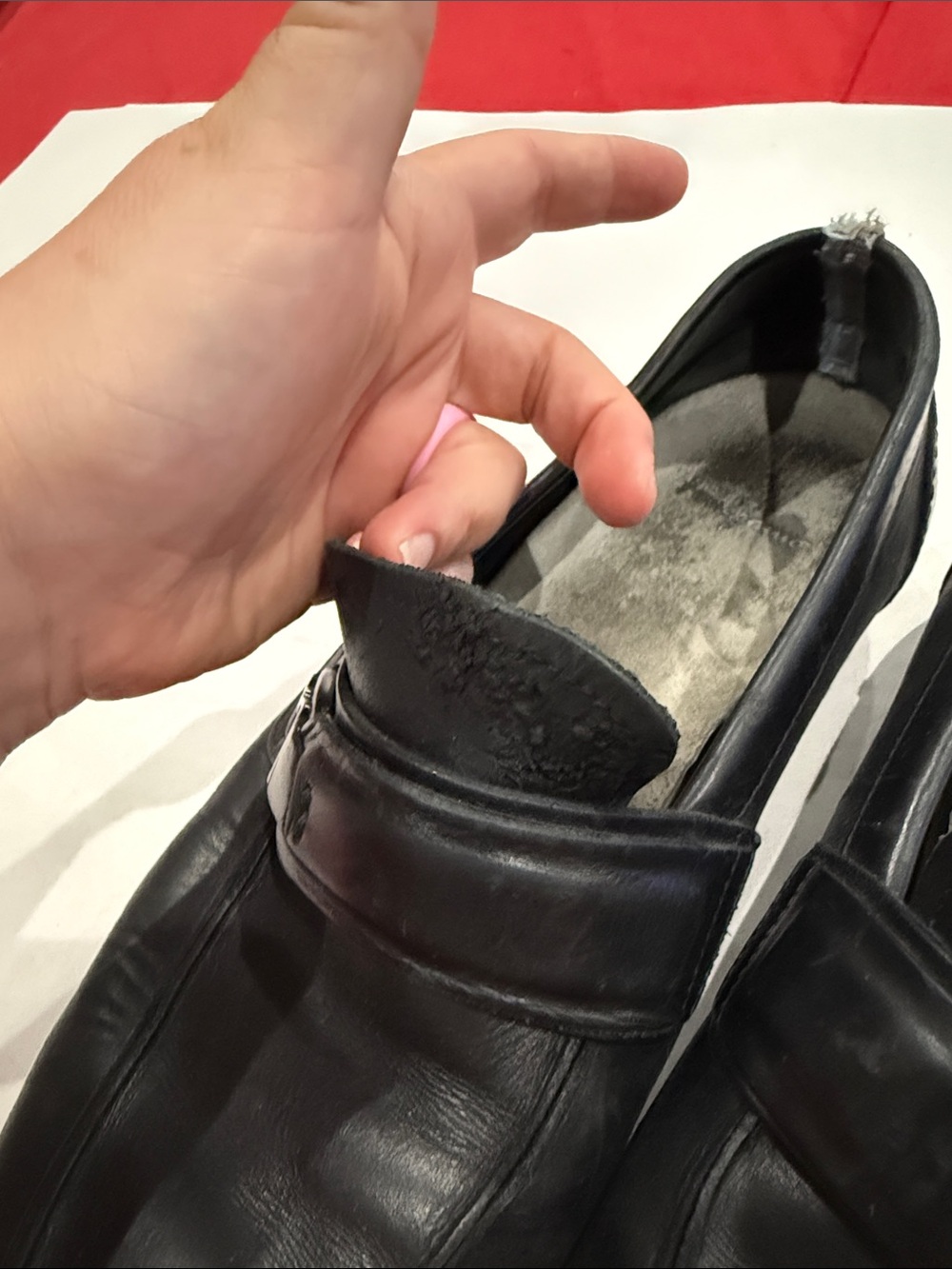 Salvatore Ferragamo Black Leather Penny Loafers - Picture 2 of 5
